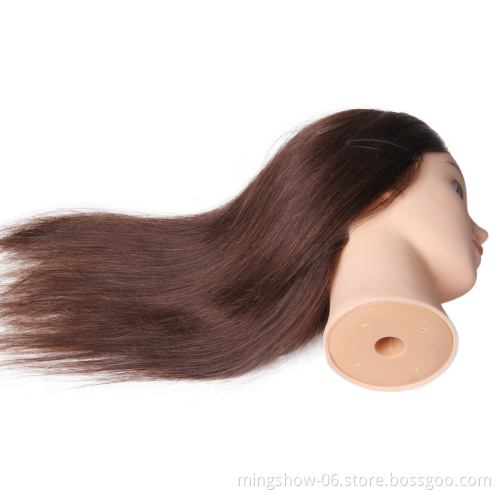 Practice Hairdressing Training Head Super Quality with 100% HUMAN Hair